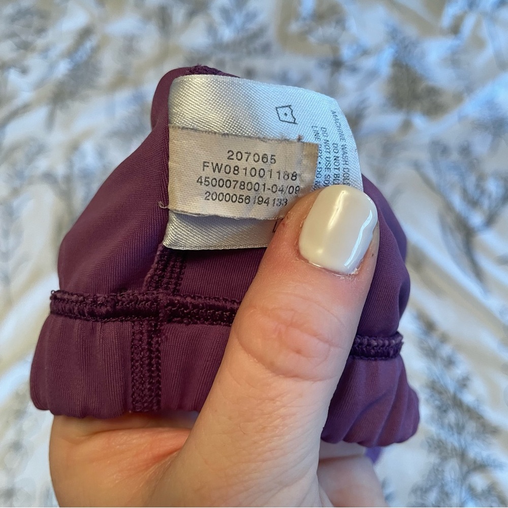 Under Armour Purple Sports Bra - size L - Picture 5 of 6